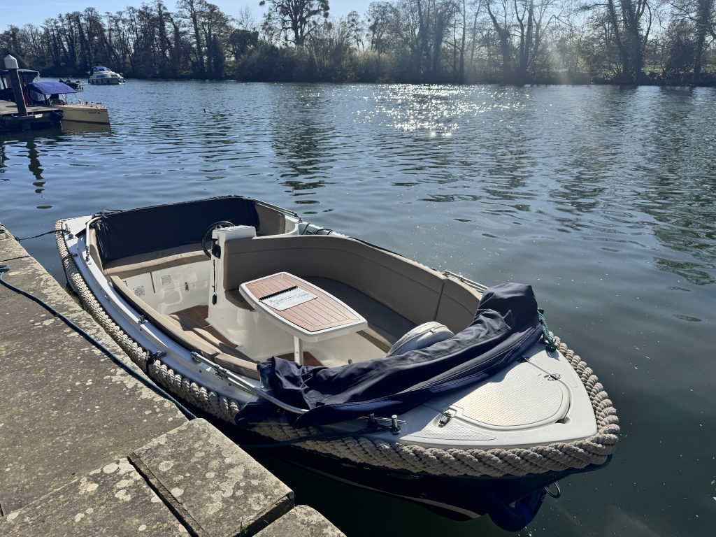 boating at Cliveden Reach