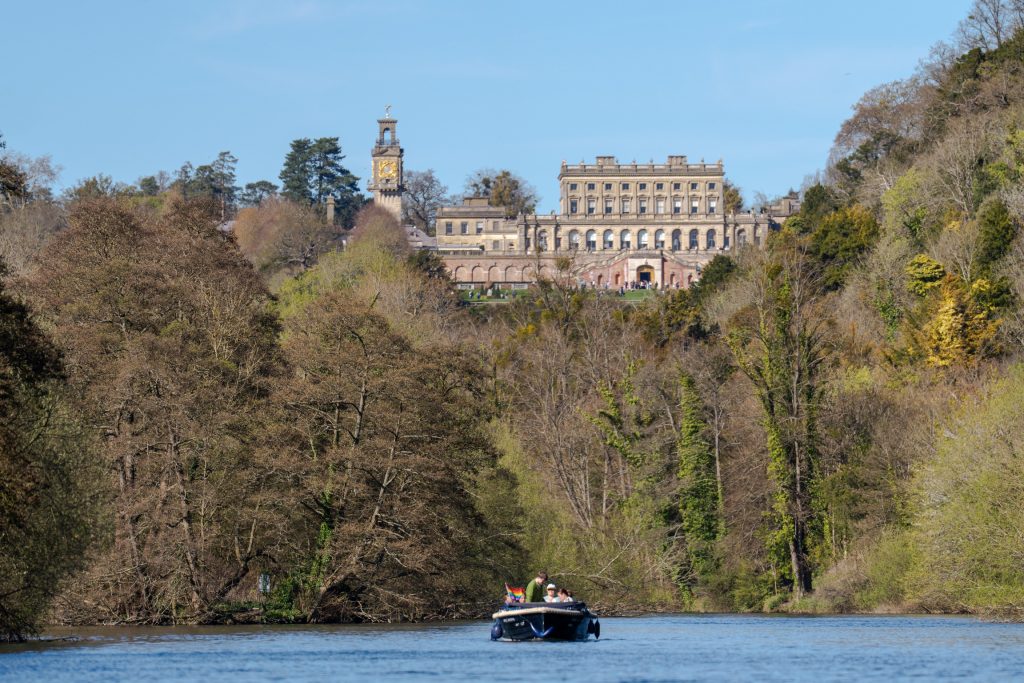 Cliveden House from the river