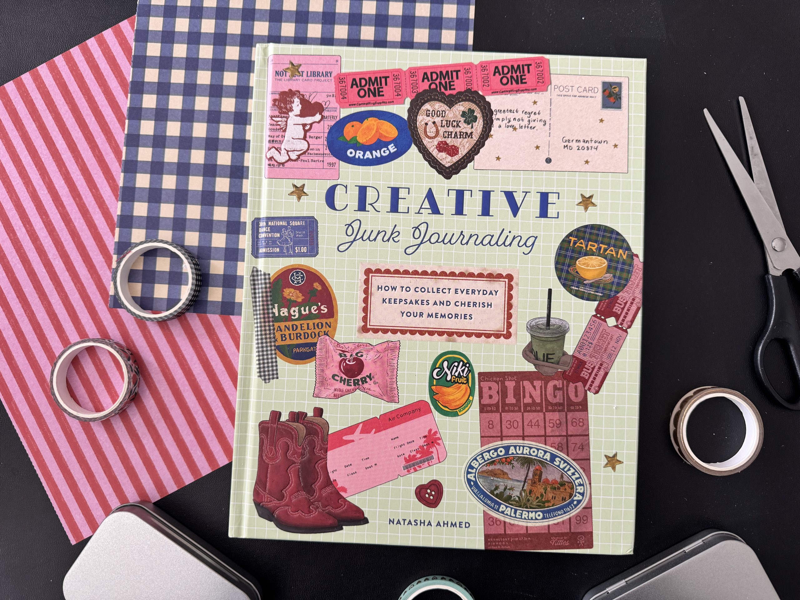the-gingerbread-house.co.uk - jenny - Creative Junk Journalling (book review)
