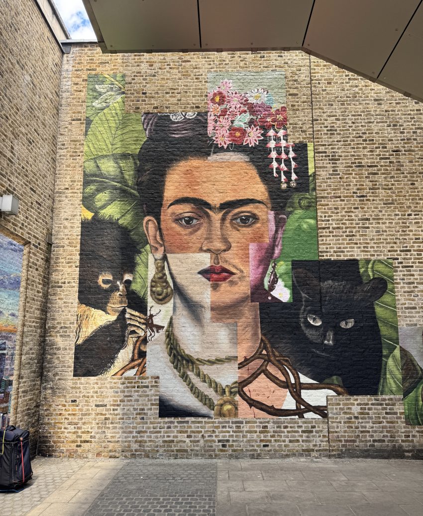 Frida Kahlo inspired murals in London 2026
