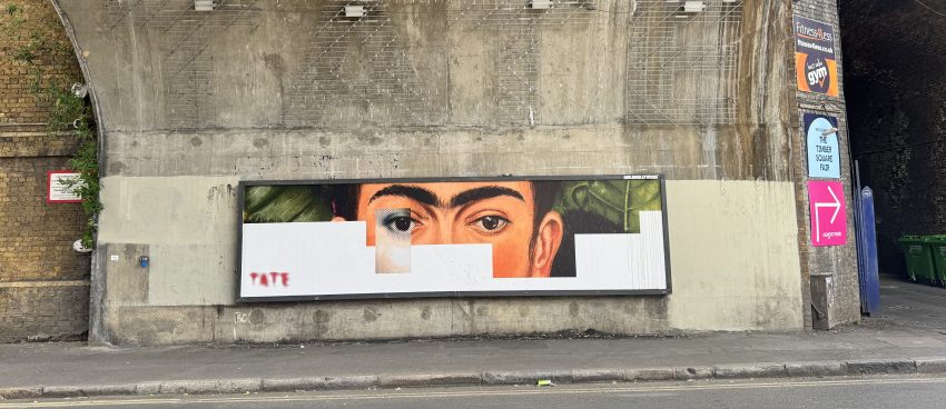 Frida Kahlo murals on Londons South Bank