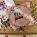 The Weekly Edit {Week 28/2026} sardines in a tin cross stitch