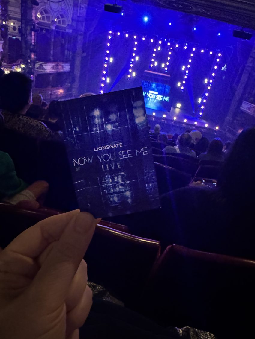Now You See Me Live at the London Coliseum