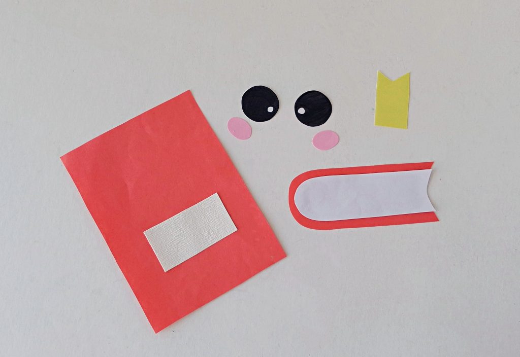 Notebook Paper Bag Puppet