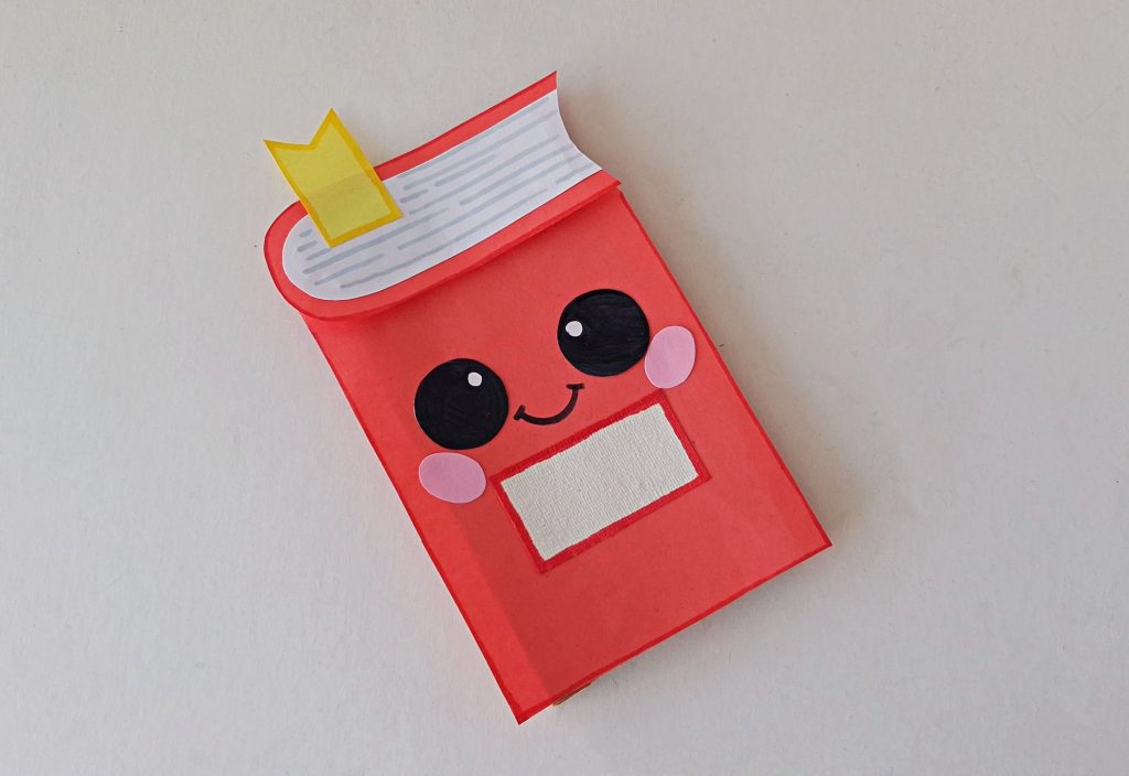 Notebook Paper Bag Puppet