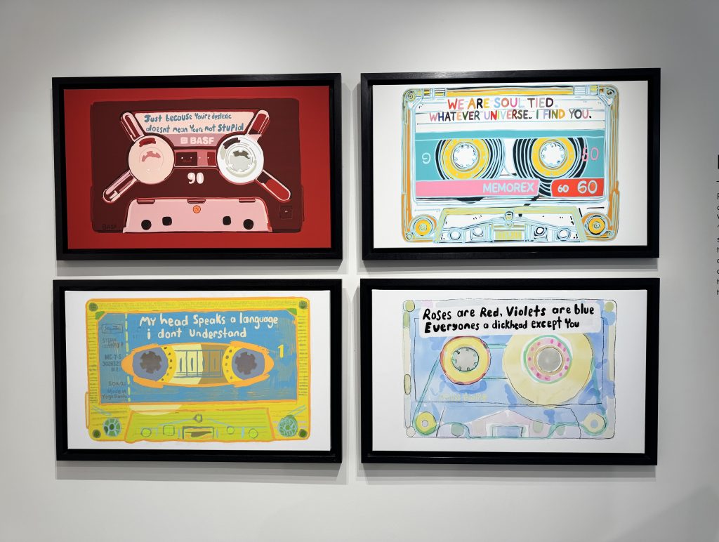 Robbie Williams art at Moco Museum