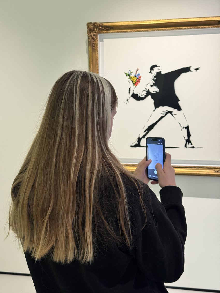 Moco Museum London with teens