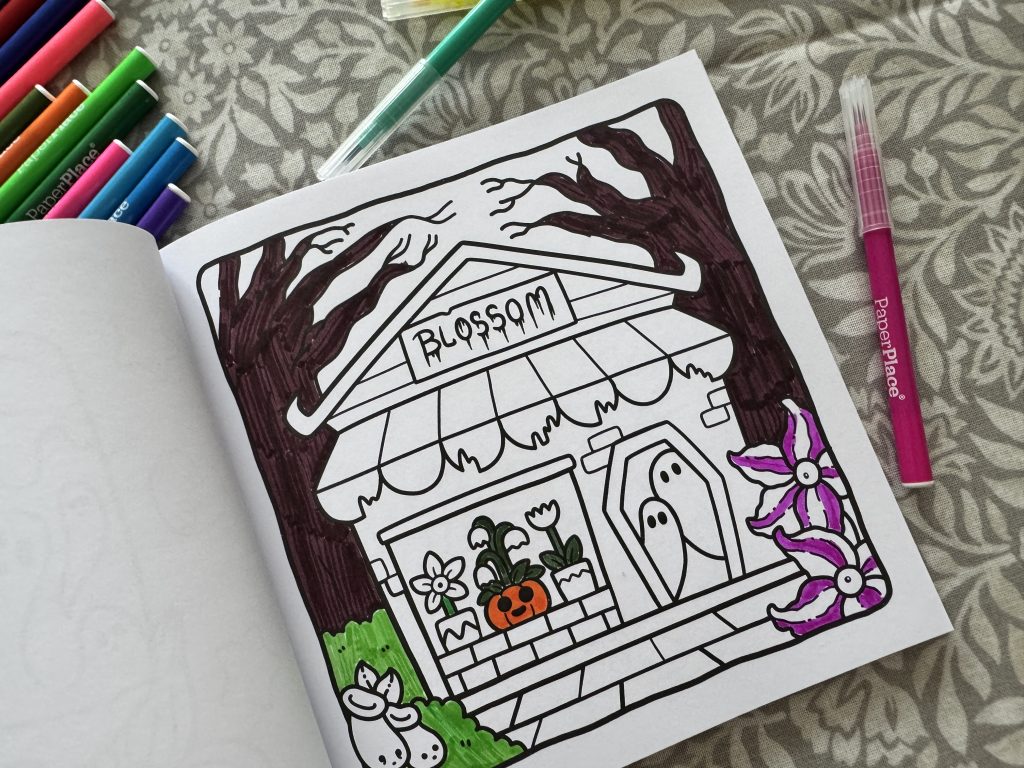 cosy colouring books